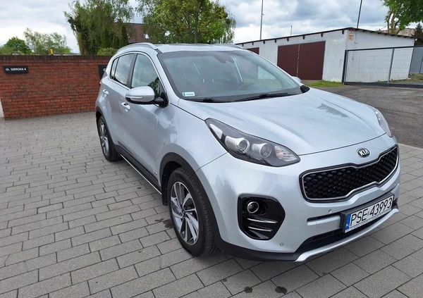 Kia Sportage cena 95500 przebieg: 93732, rok produkcji 2018 z Śrem małe 79